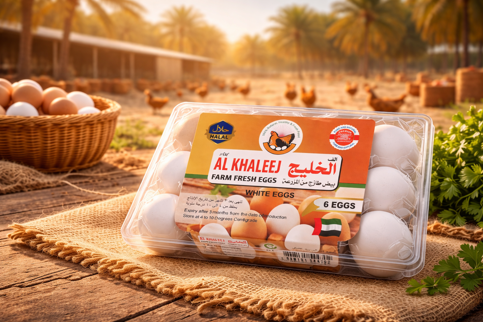 Fresh wholesale eggs UAE