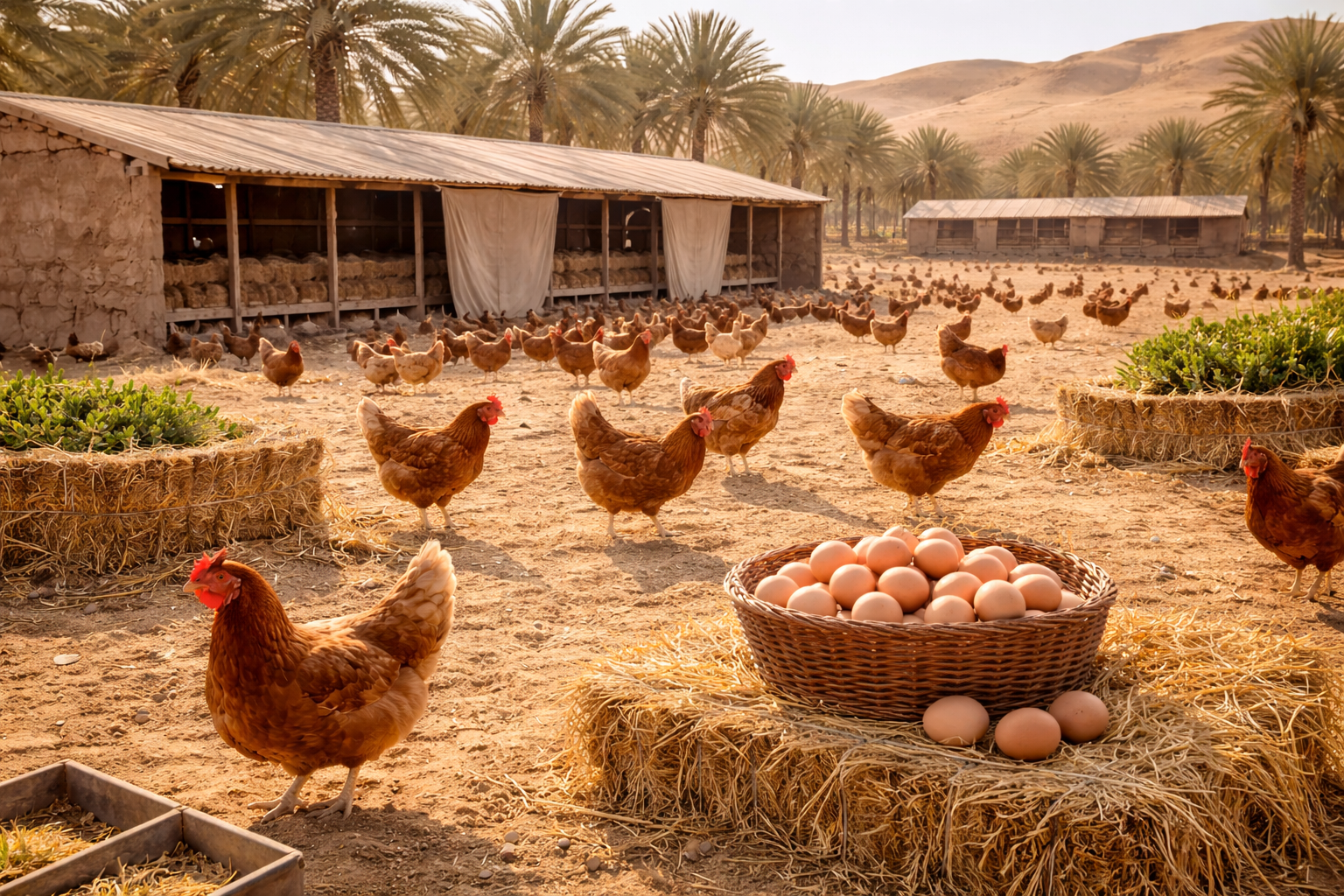 Fresh egg sourcing UAE